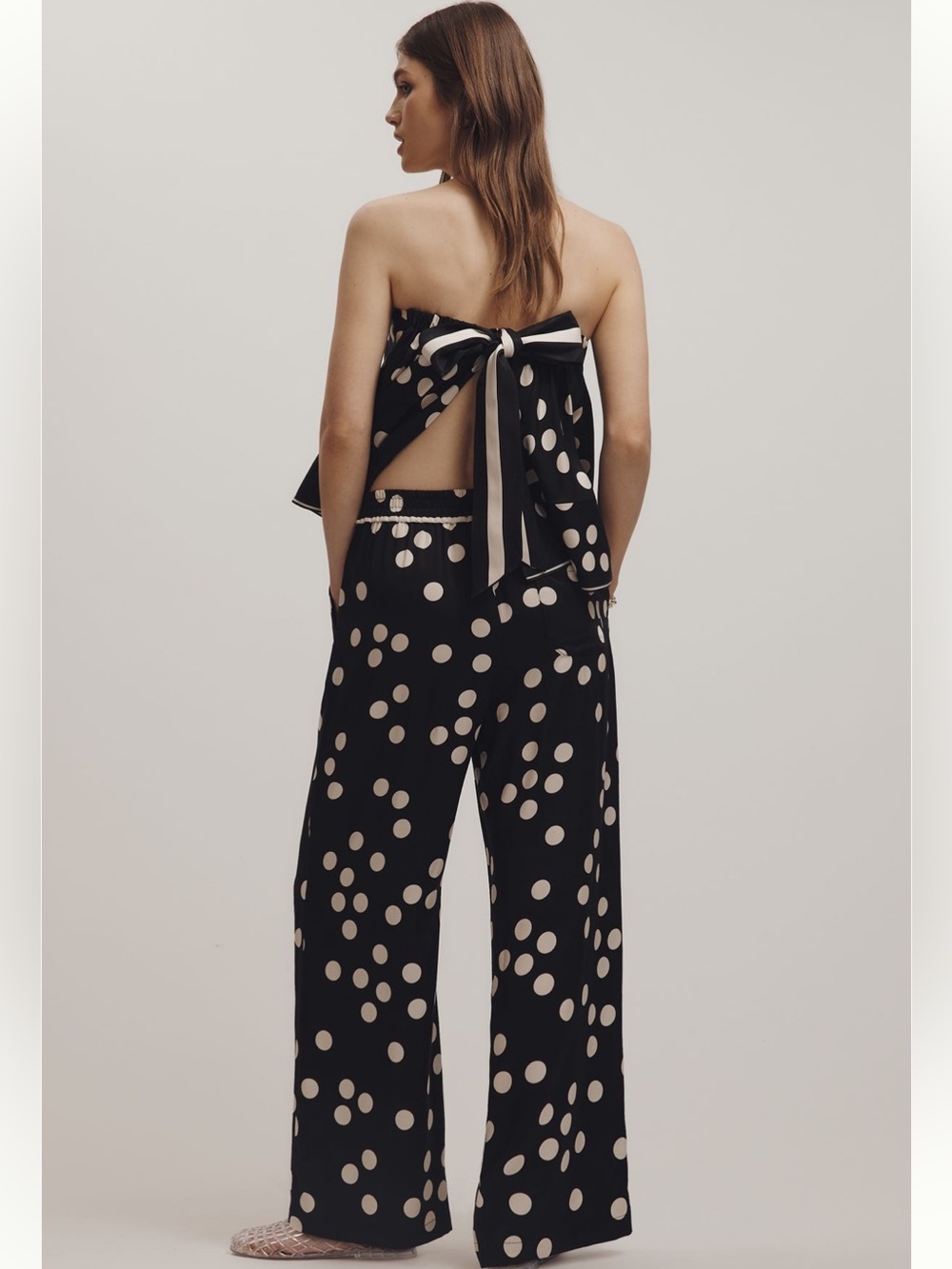 Brooklin Printed Wide-Leg Pants by Maeve NWT - Picture 6 of 6